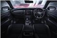 Toyota Fortuner GR Sport front interior view.